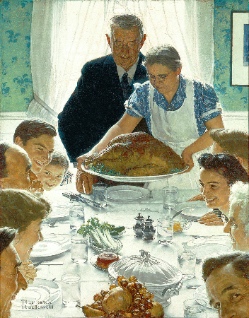 Normal Rockwell-Thanksgiving